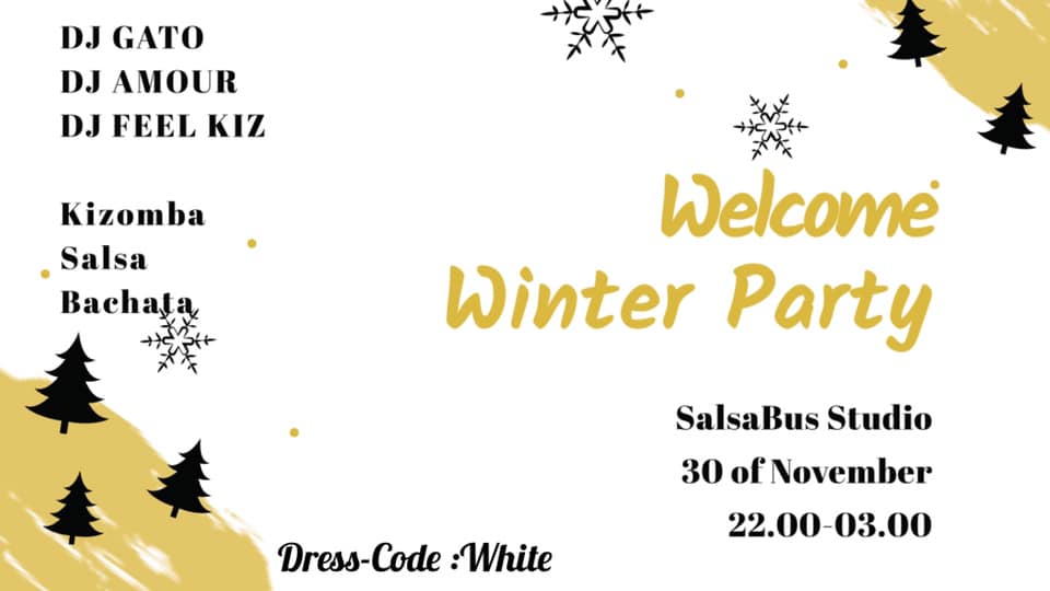 Saturday Welcome Winter Party!
