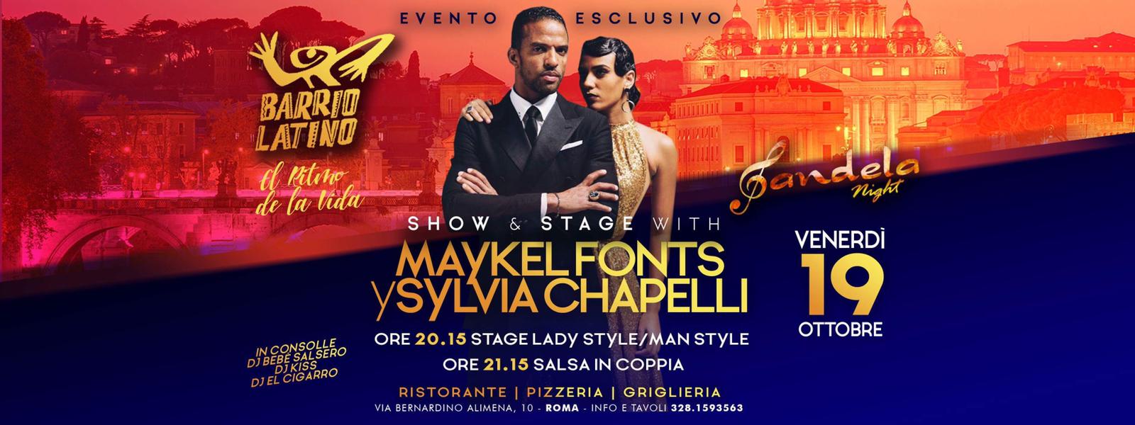 Maykel Fonts y Sylvia Chapelli a Roma ◉ Barrio Latino