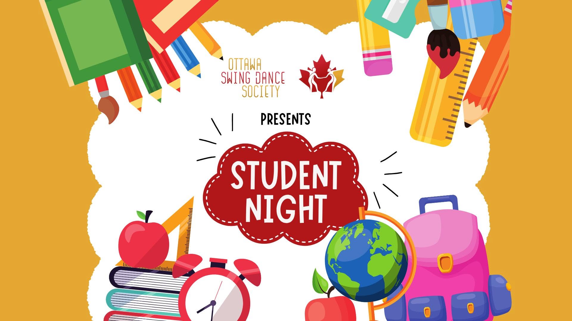 🎒Student Night 📚 Learn to Swing Dance! Beginner Lesson + Social Dance