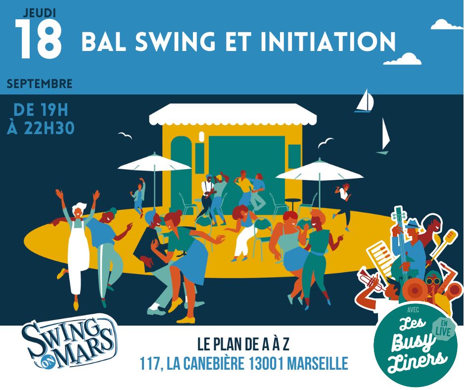 Bal swing avec les Busy Liners + initiation Lindy Hop !