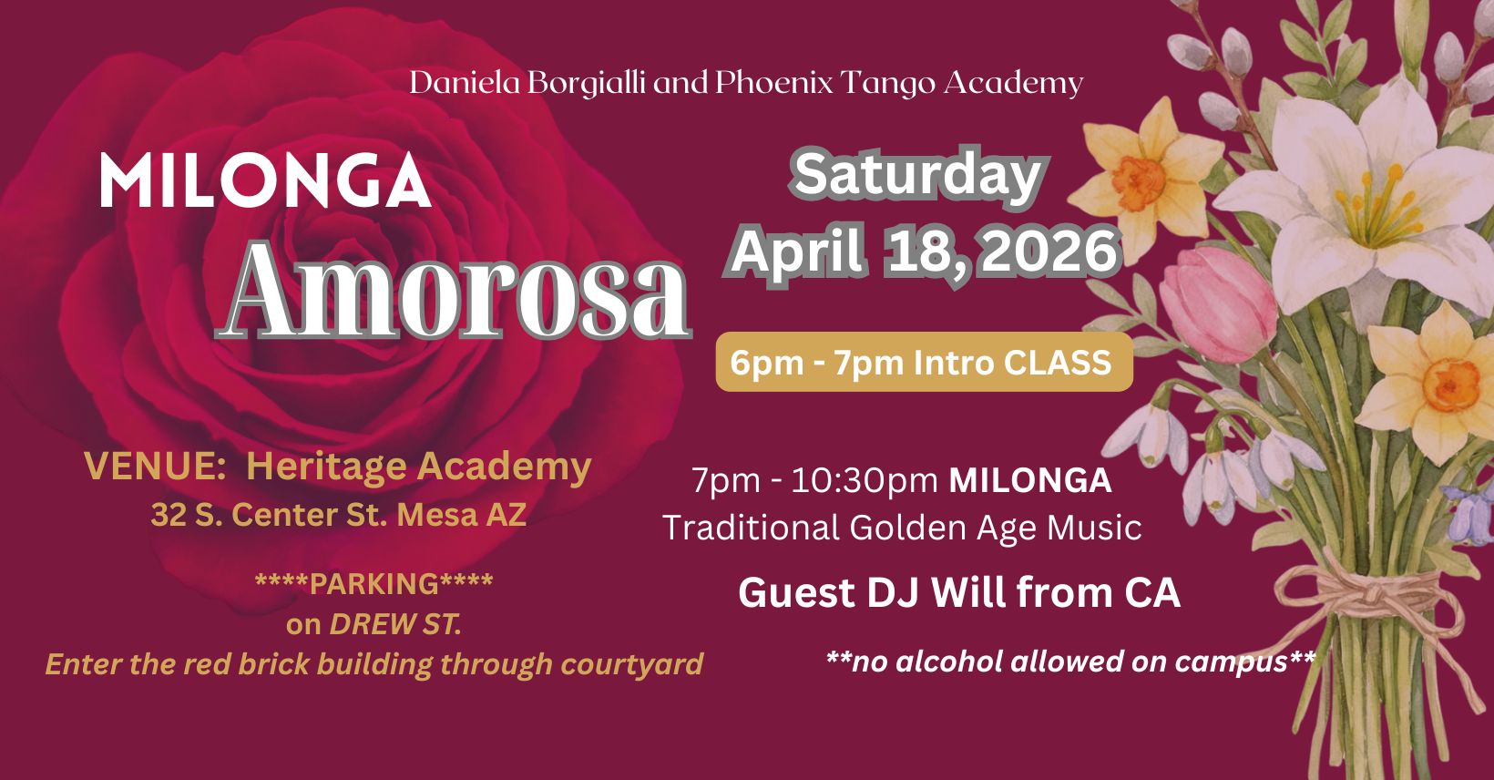 Milonga Amorosa - April