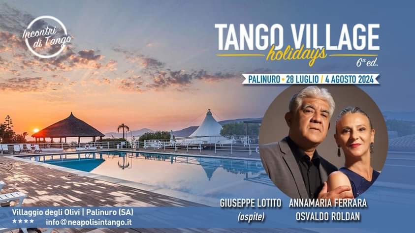 Tango Village con Osvaldo e Annamaria