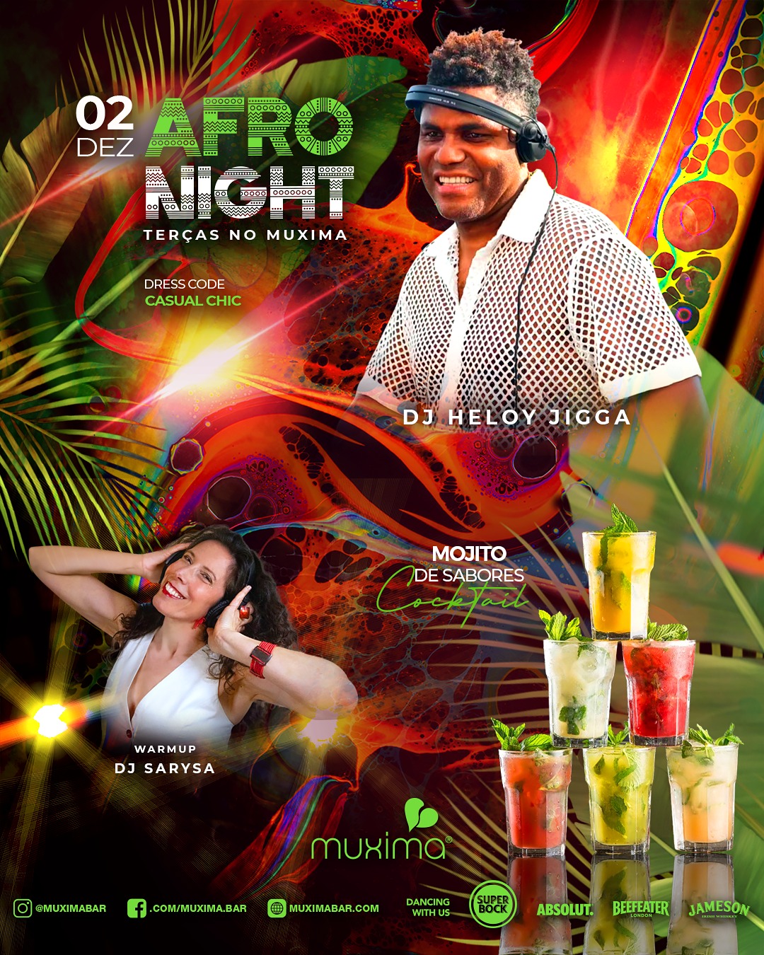 TERÇA 2 DEZ 👣 【 Afro Night】