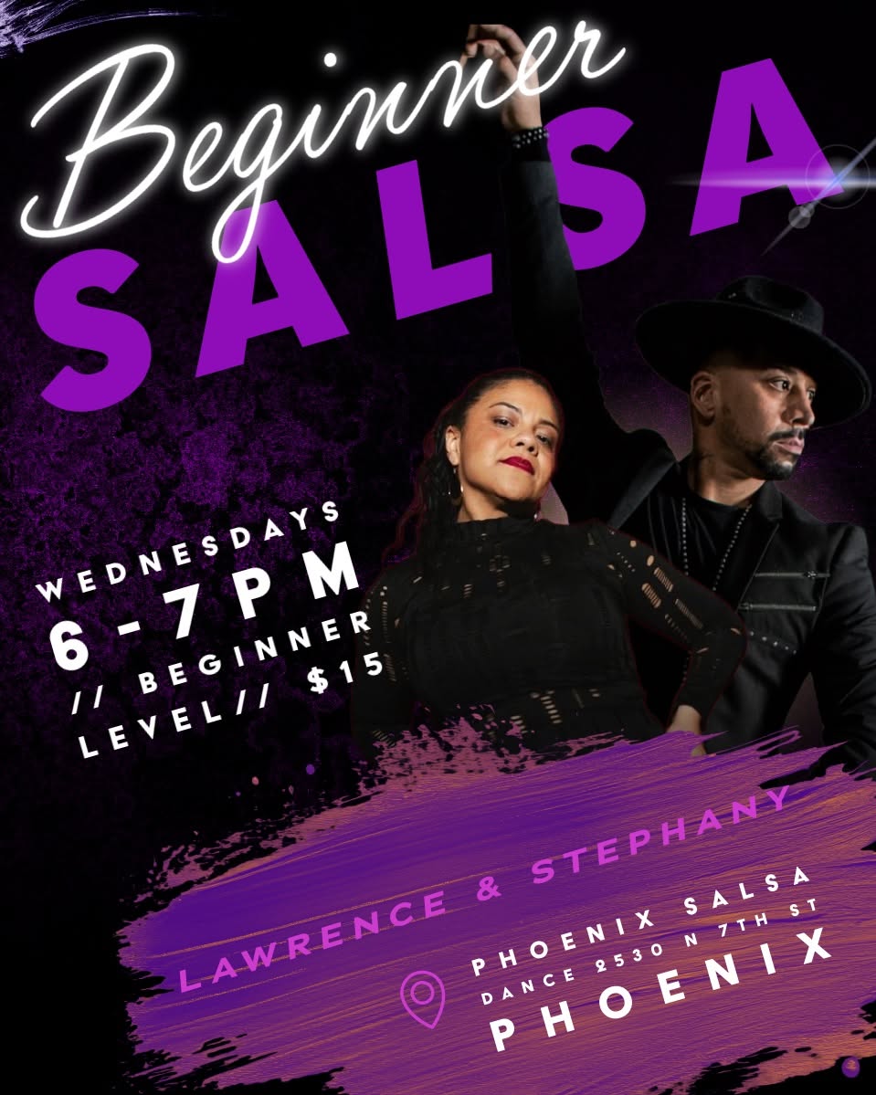Wednesday Beginner Salsa with Lawrence & Stephany!