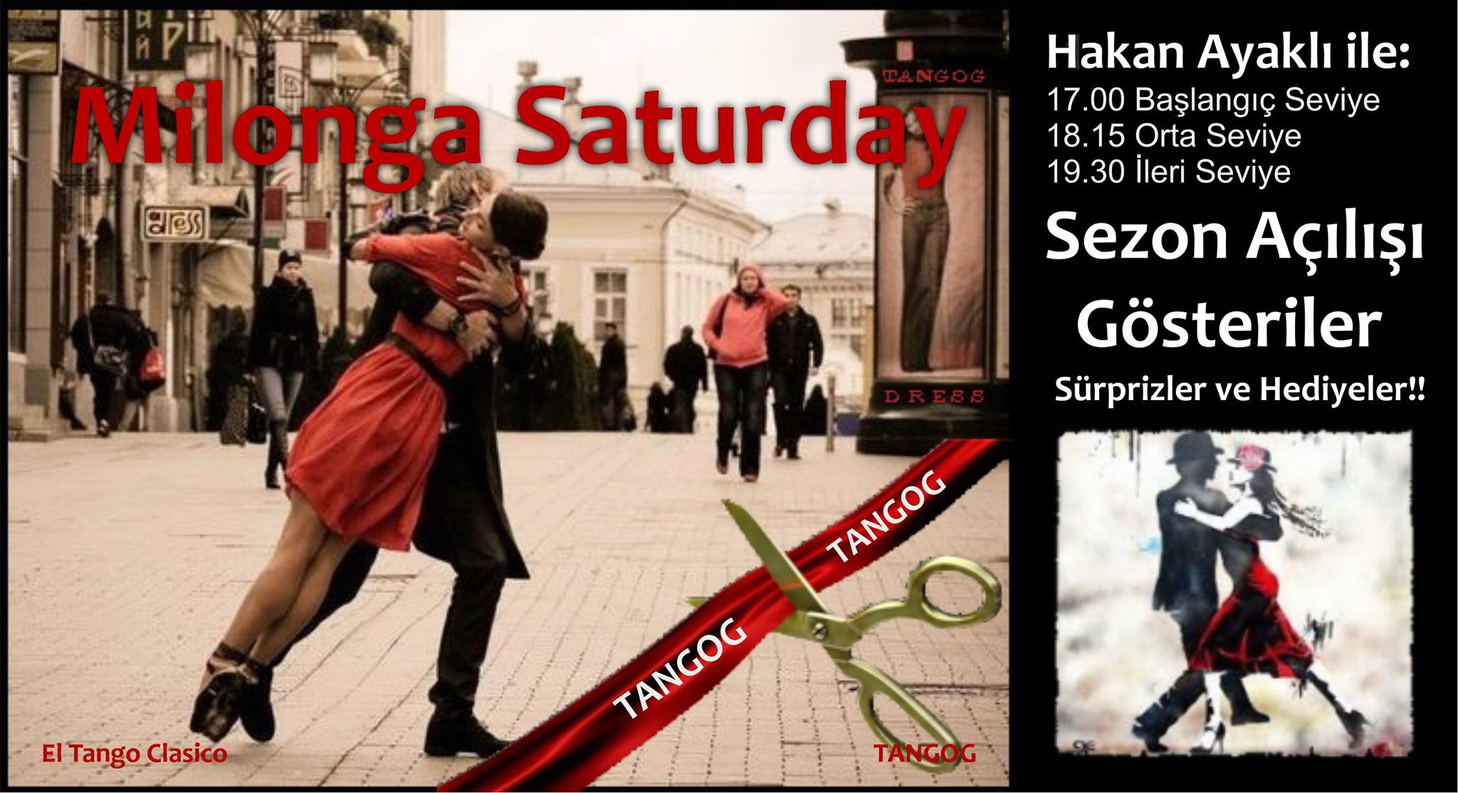 Milonga Saturday - Sezon Açılışı!