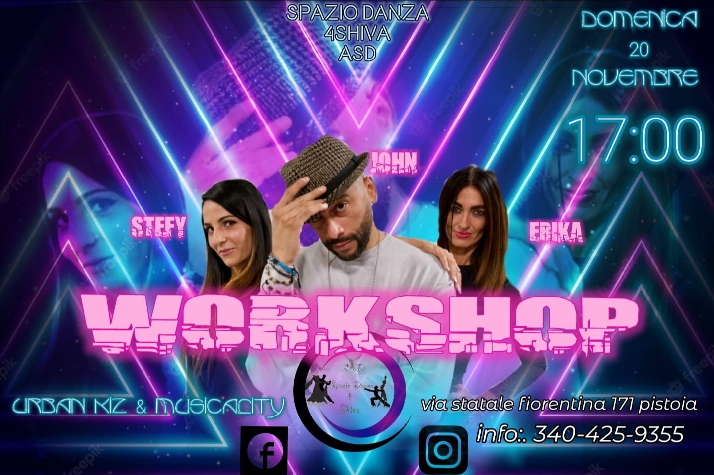 Workshop Urban Kiz e Musicality