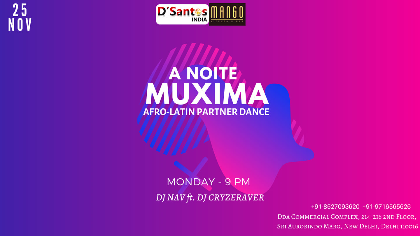 A Noite Muxima-Afrolatin partner dance night