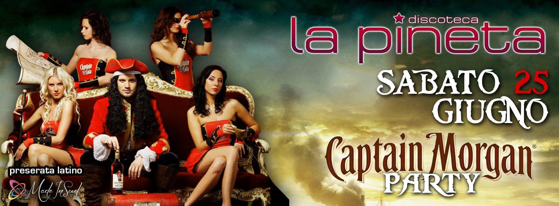 ★ La Pineta ★ Captain Morgan Party ★ 25.06.2016 ★