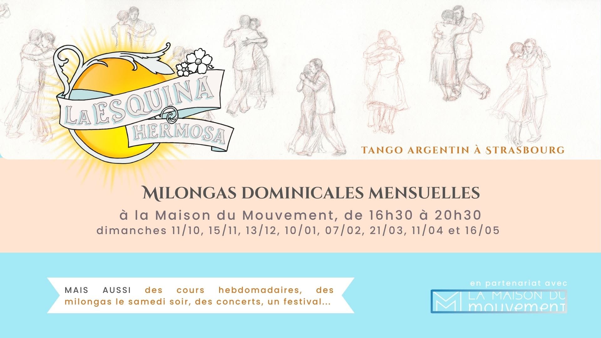 Milonga dominicale mensuelle
