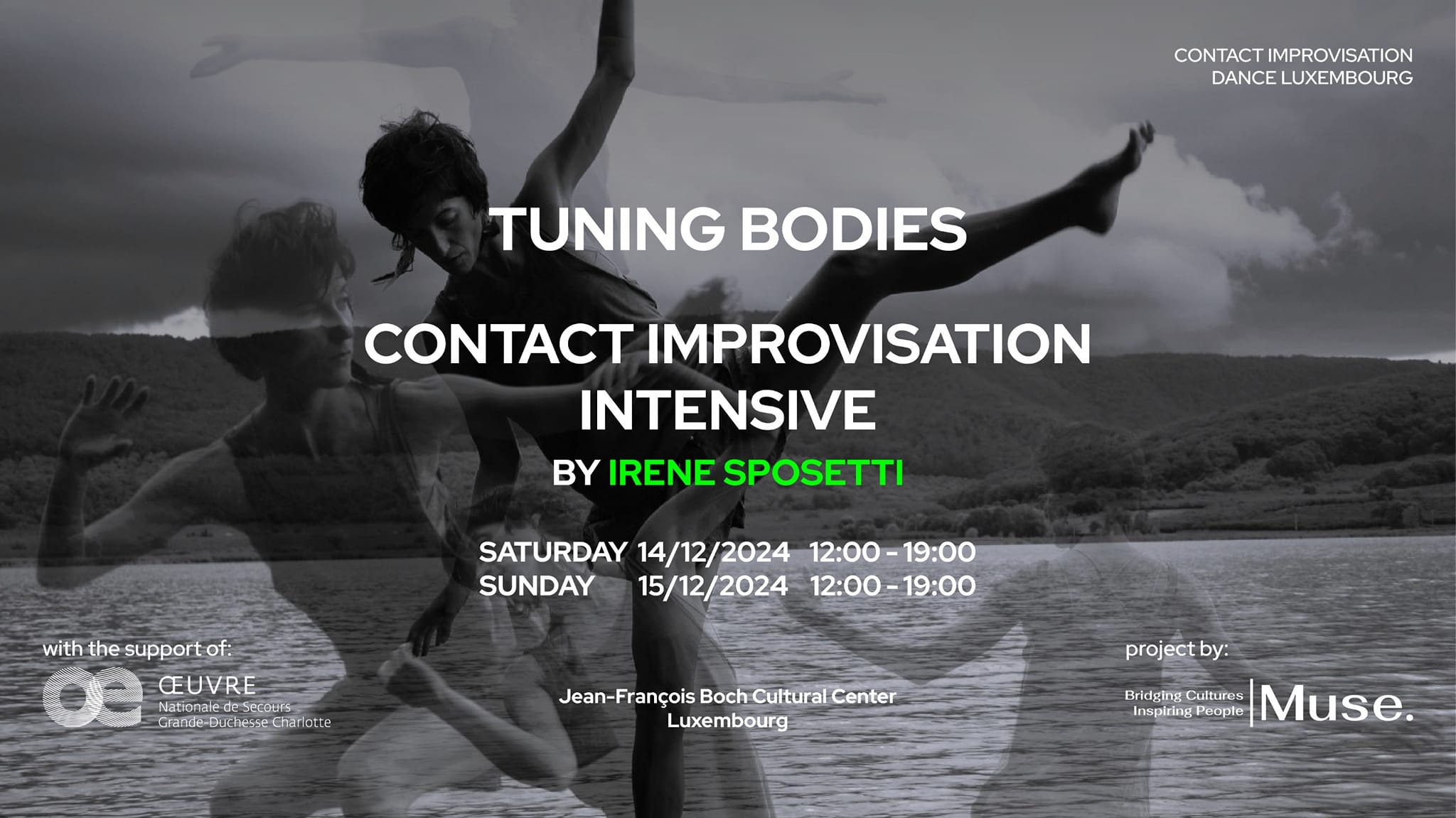 CONTACT IMPROVISATION Intensive “Tuning Bodies" with IRENE SPOSETTI