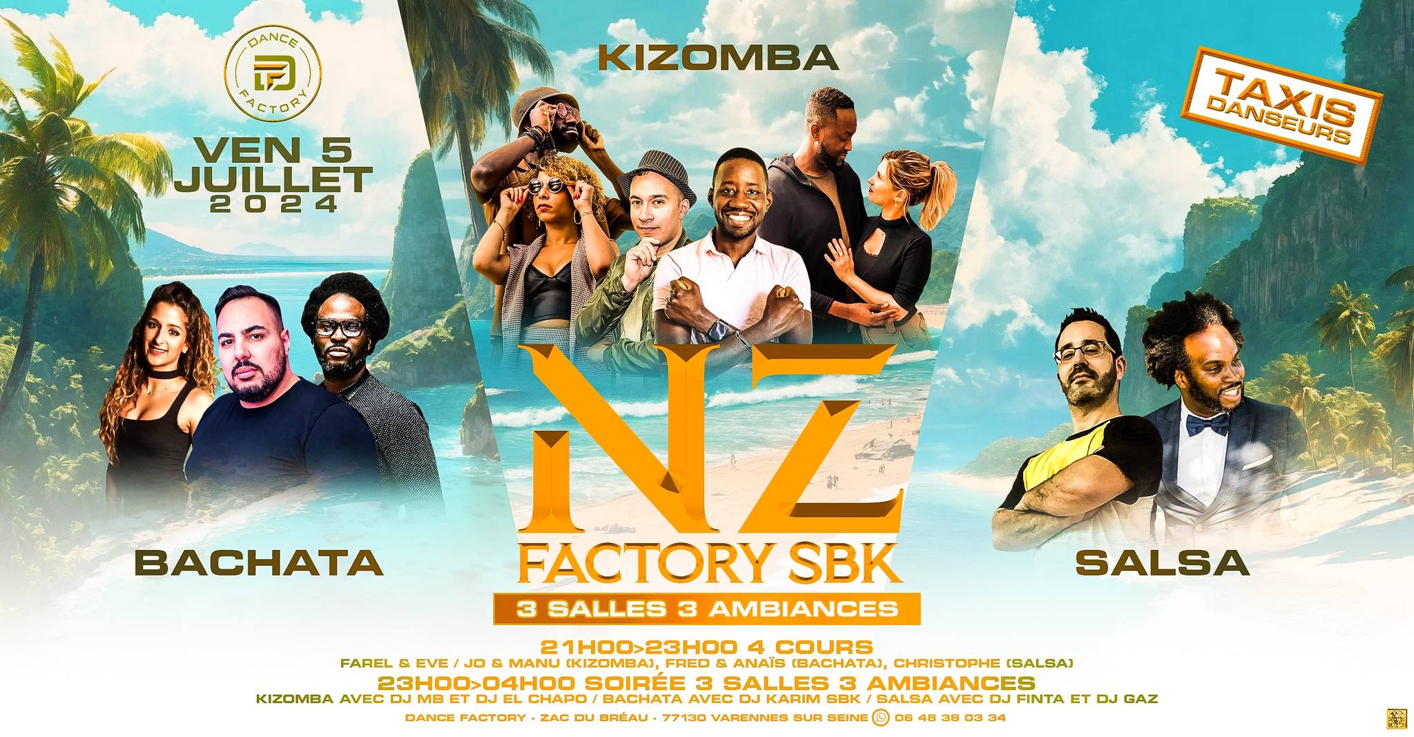 Soirée NZ Factory SBK