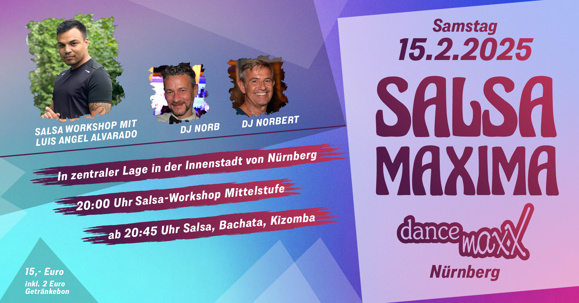 SALSA MAXIMA die Salsa-Party für das maxXimale Tanzvergnügen