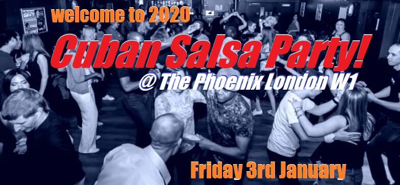 Welcome to 2020 Cuban Salsa Party at The Phoenix!