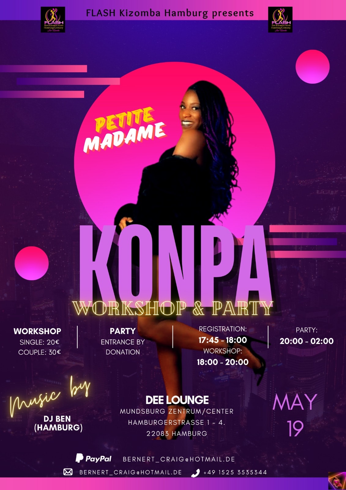 Konpa Workshop & Kizomba Konpa Socials