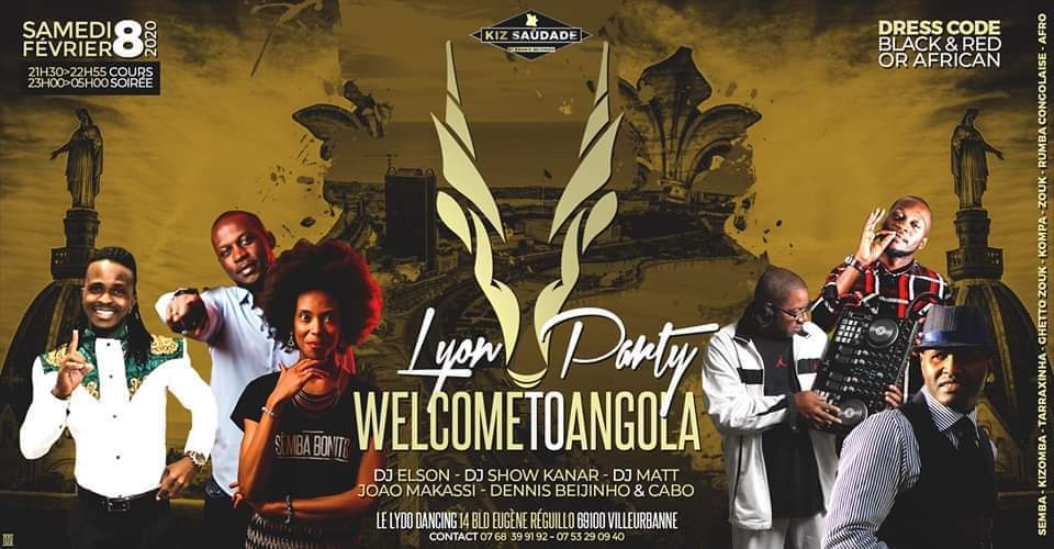 Welcome To Angola Party ( Lyon )