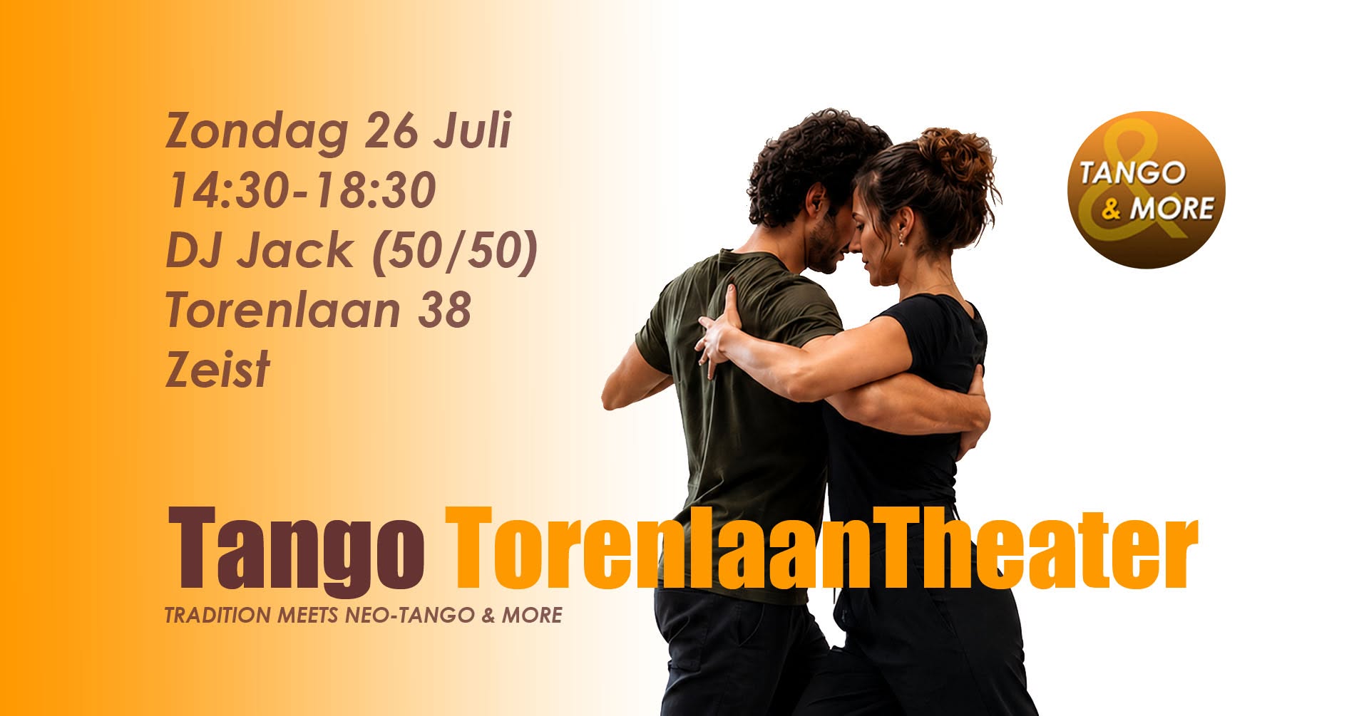 Tango TorenlaanTheater DJ Jack