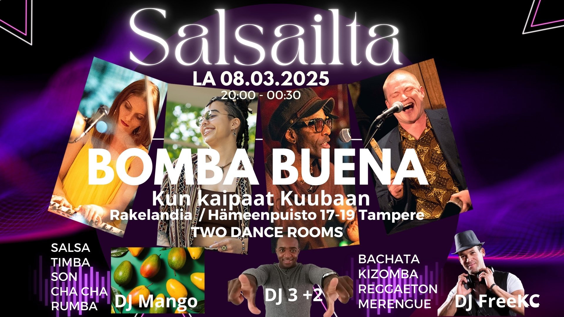 Salsailta: Bomba Buena (live) + Djs