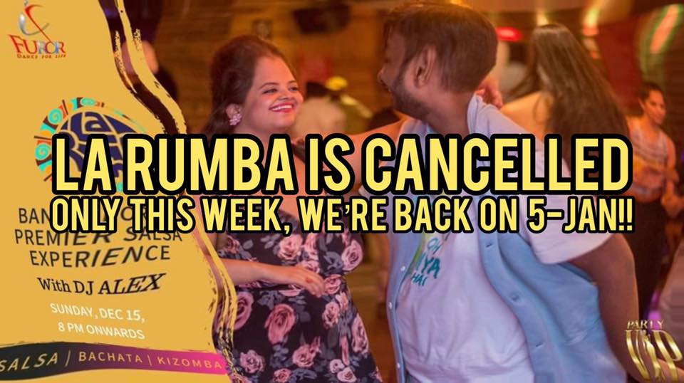 La Rumba - CANCELLED - 29 Dec 2019
