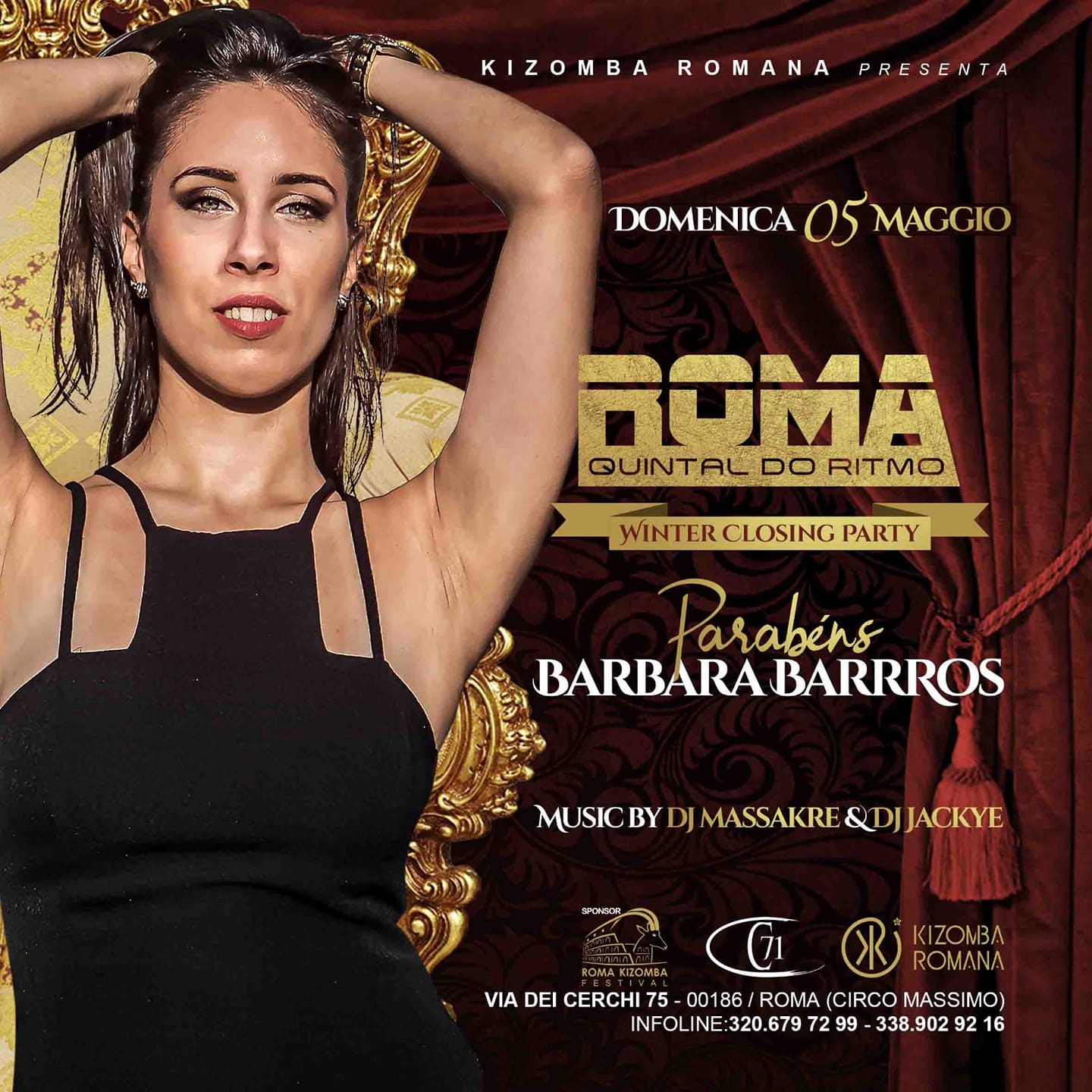 RQR Roma Quintal do Ritmo • Domenica 5 Maggio 2019