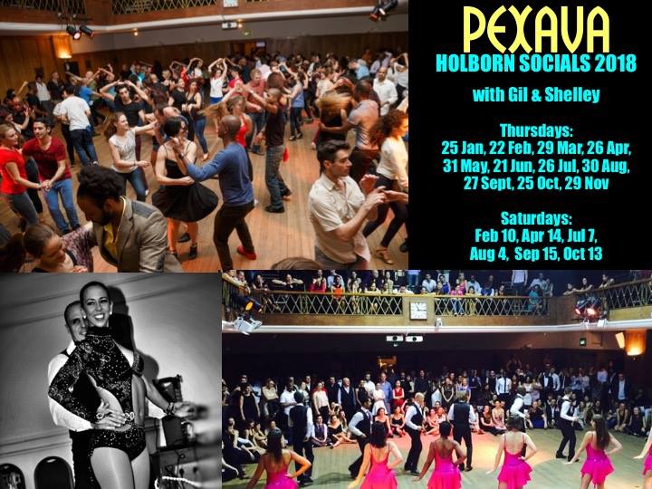 Pexava Saturday Salsa Special at Conway Hall (April 14th)