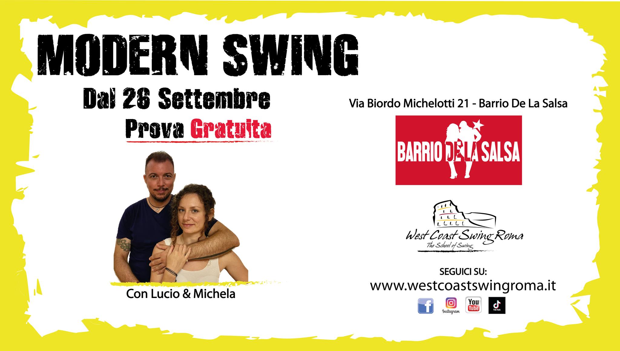 MODERN SWING - LEZIONE DI PROVA GRATUITA