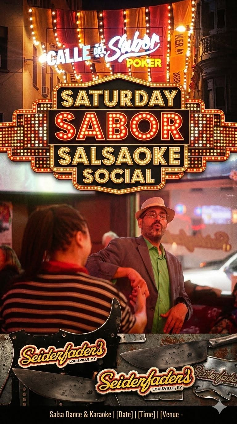 Saturday Sabor Salsaoke Social