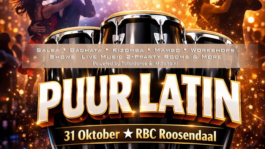 31 okt • Puur Latin • RBC Stadion Roosendaal