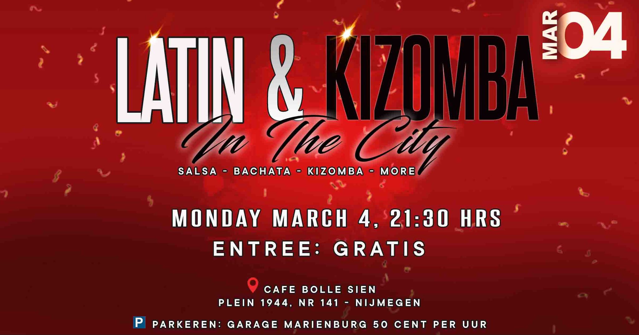 LATIN & KIZOMBA IN THE CITY NIJMEGEN