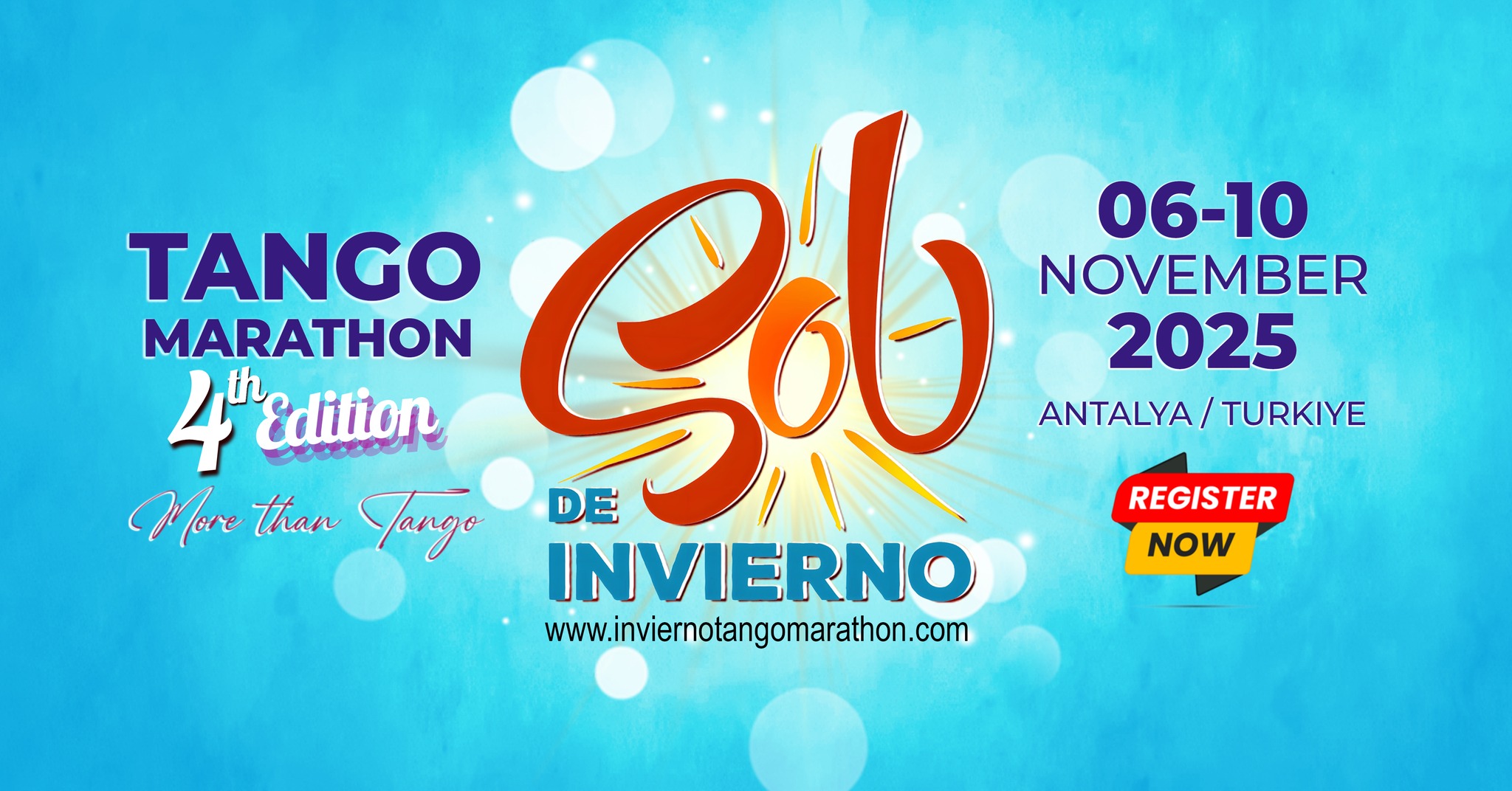 Sol de Invierno Tango Marathon 4th Edition 06-10 November 2025 Antalya
