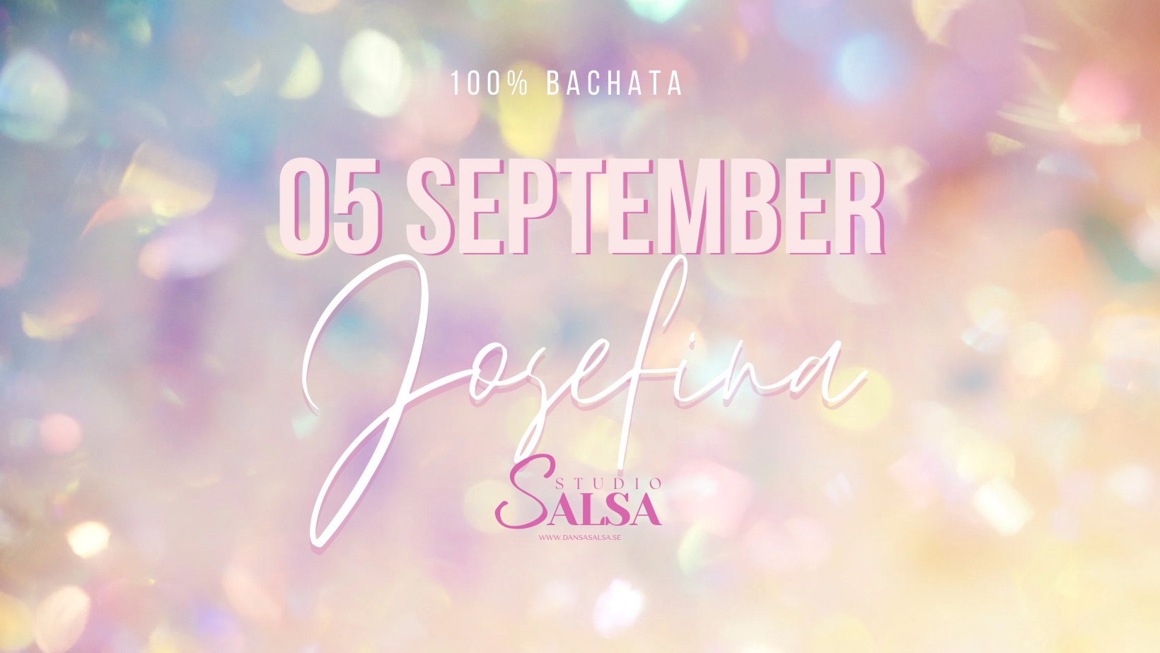 100% bachata på Josefina! Bachata workshop & social🪩