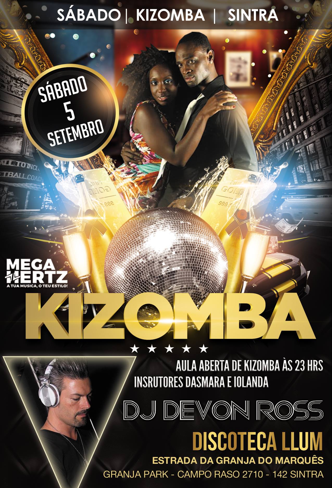 KIZOMBA SINTRA ESTE SÁBADO