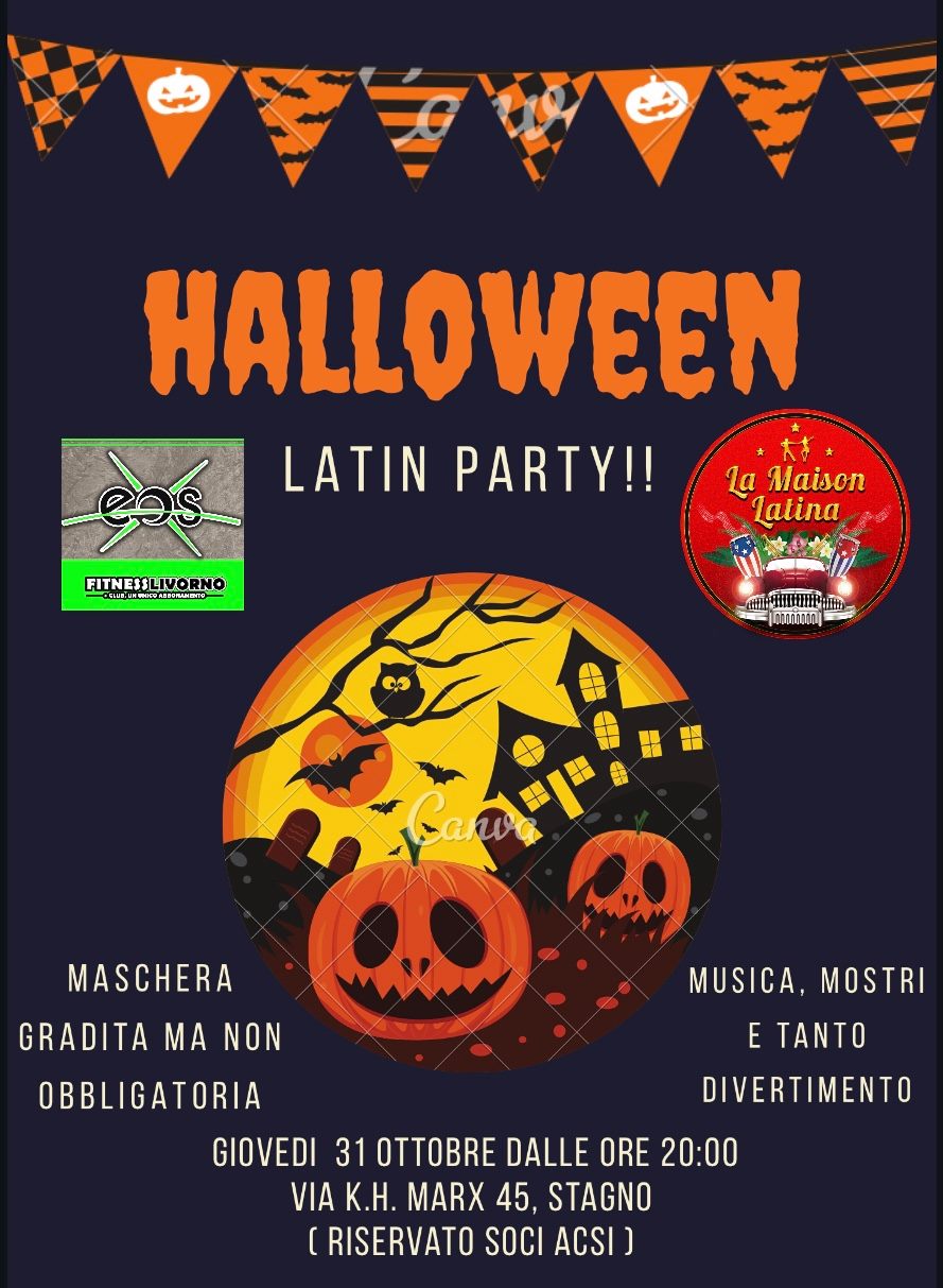 Halloween Latin PARTY by La Maison Latina