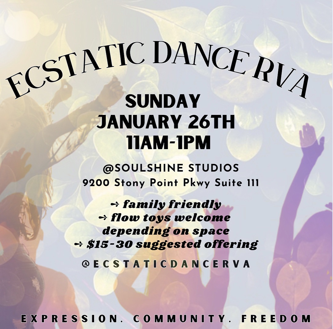 Ecstatic Dance Sunday!