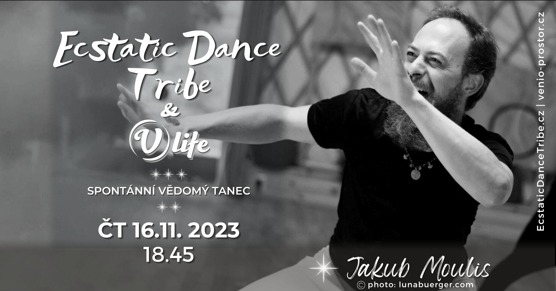 DJ JAKUB Moulis Ecstatic Dance 16.11. V-Life Praha