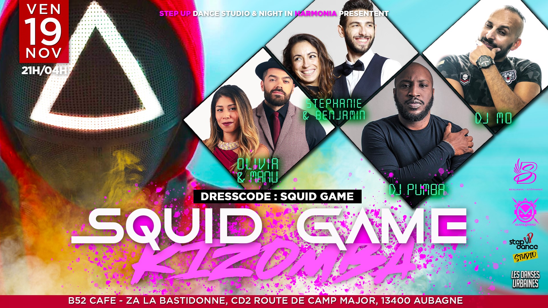SQUID GAME KIZOMBA PARTY - B52 CAFE