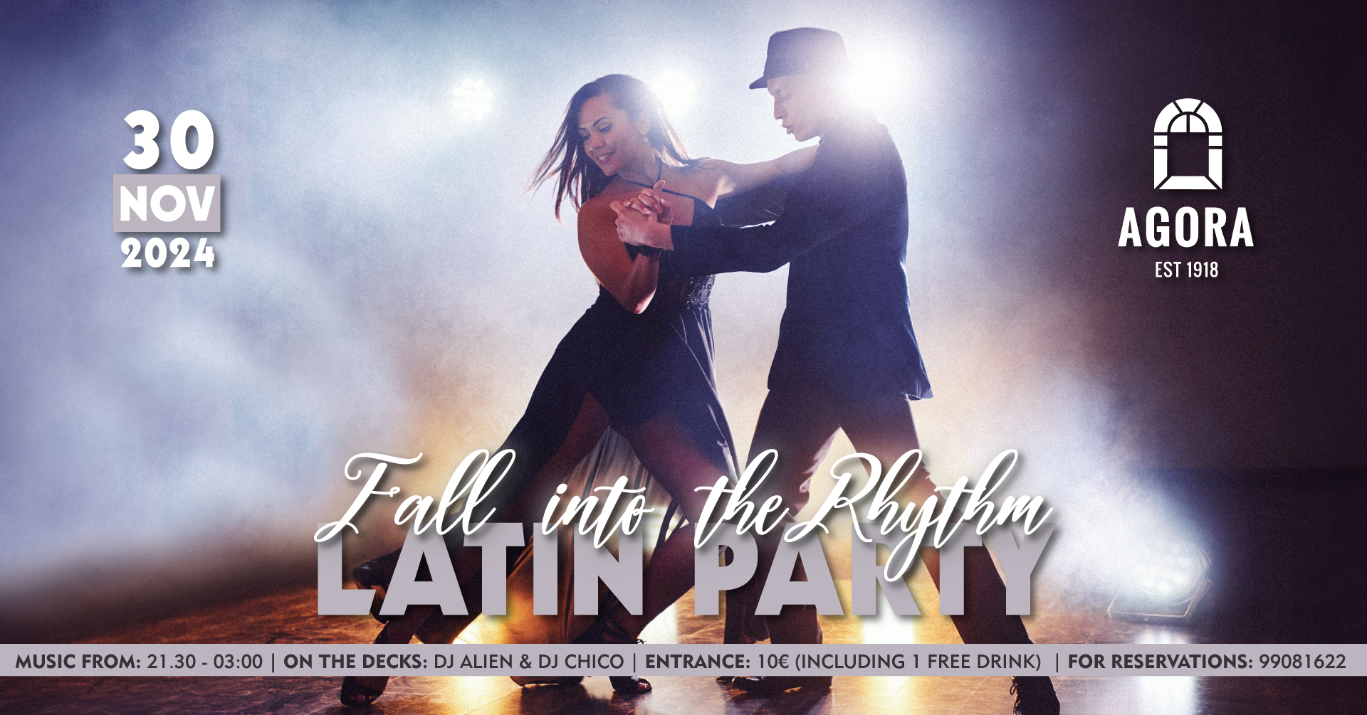 Fall into the Rhythm Latin Party