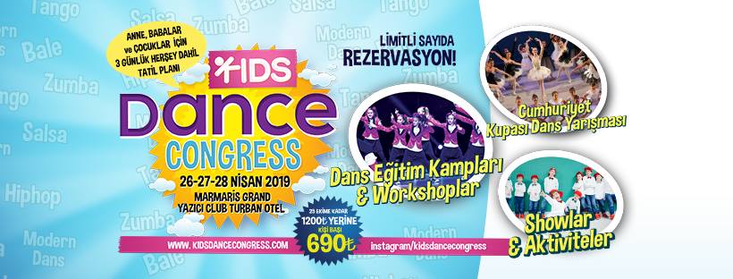 Turkey Kids Dance Congress 26,27,28 April Marmaris