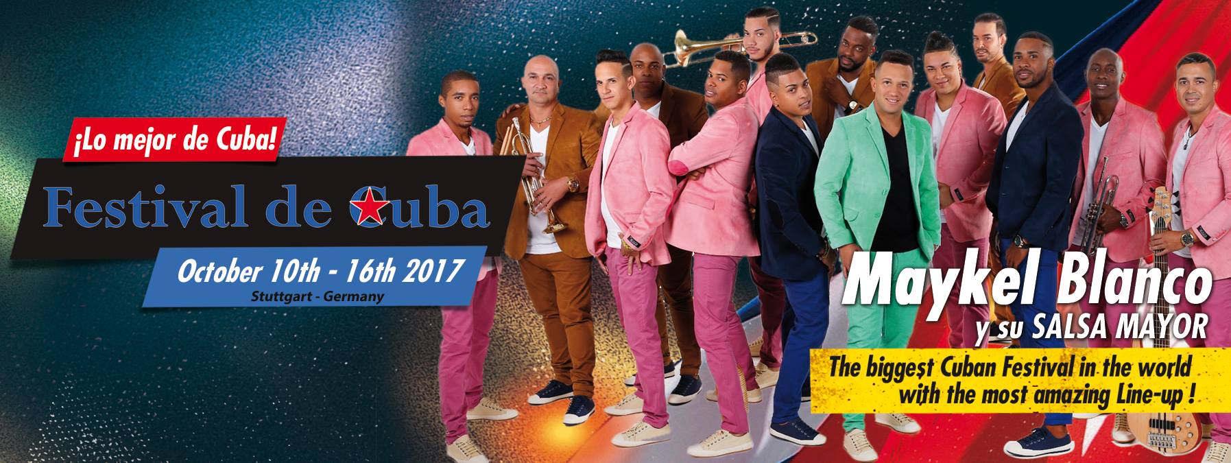Festival de Cuba Stuttgart Germany ft. Maykel Blanco y su Salsa Mayor