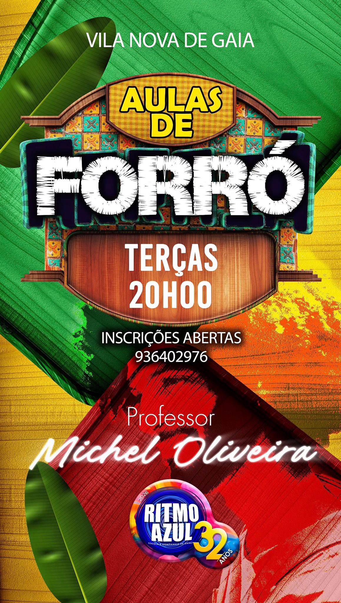Aulas de Forró e Samba de Gafieira!