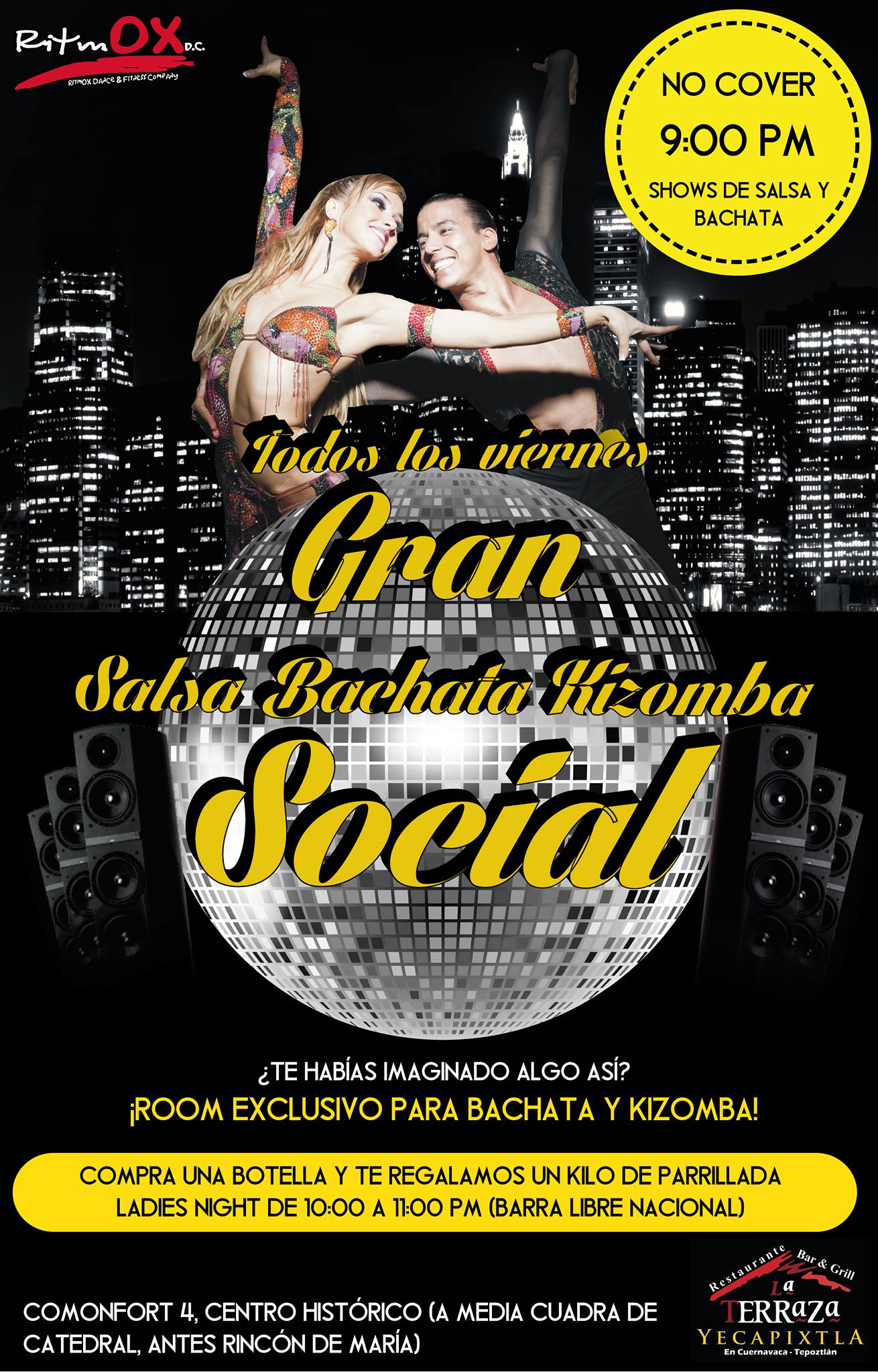 Viernes de Salsa, Bachata y Kizomba Social