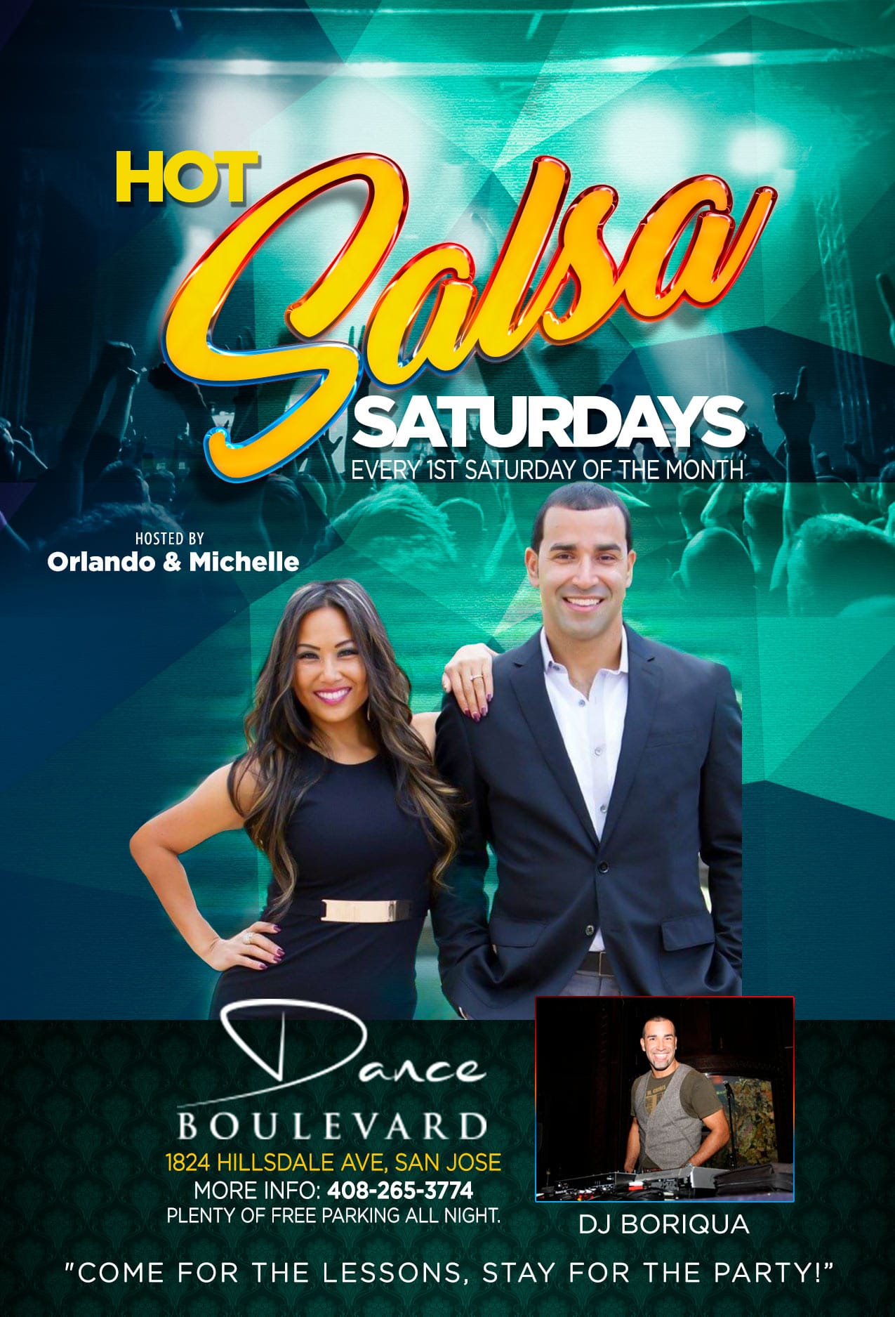 Hot Salsa SATURDAY In July!