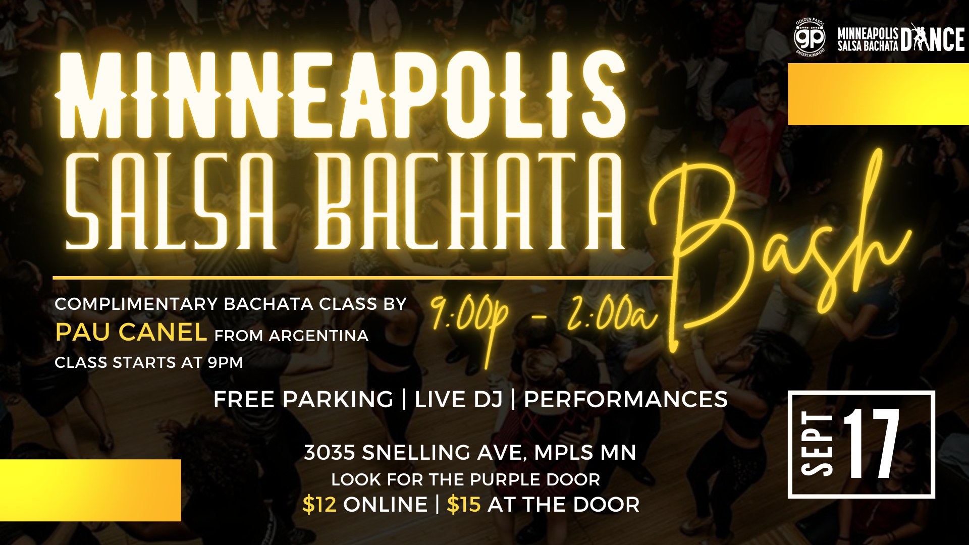 MINNEAPOLIS SALSA BACHATA BASH