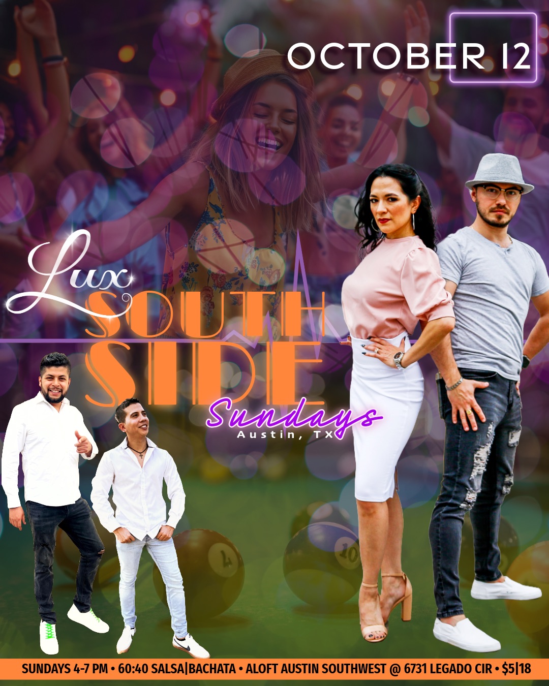 Lux Southside Sundays Oct 12, 2025 π