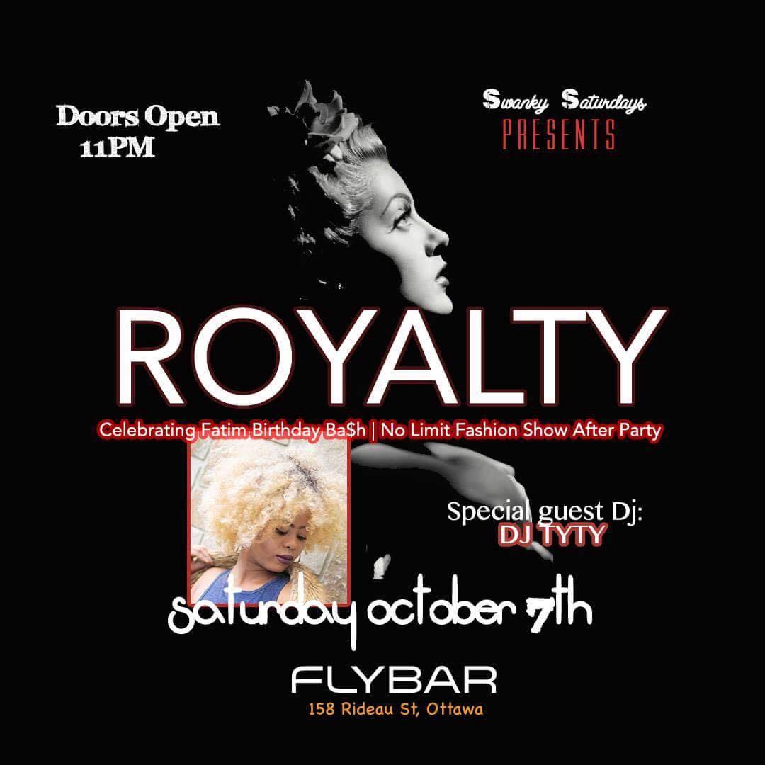 Swanky Saturdays - Royalty
