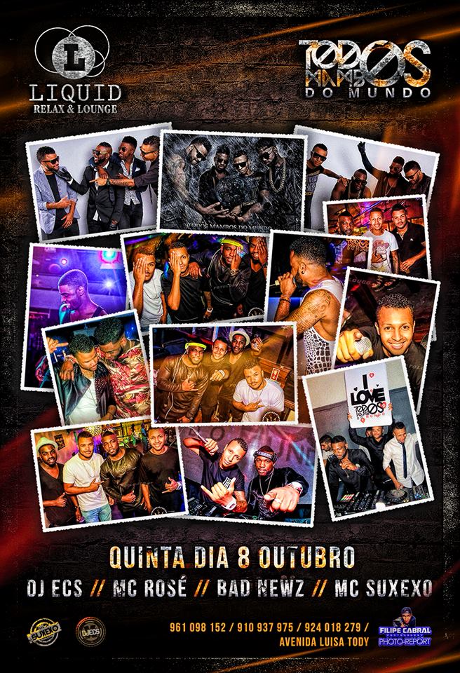 HOJE ★TODOSOSMAMBOSDOMUNDO★ ∆ QUINTA - FEIRA - LIQUID BAR &