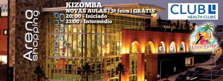HOJE! KIZOMBA OPEN DAY! MEGA AULA A DANÇAR KIZOMBA! CLUB L - ARENA SHOPPING