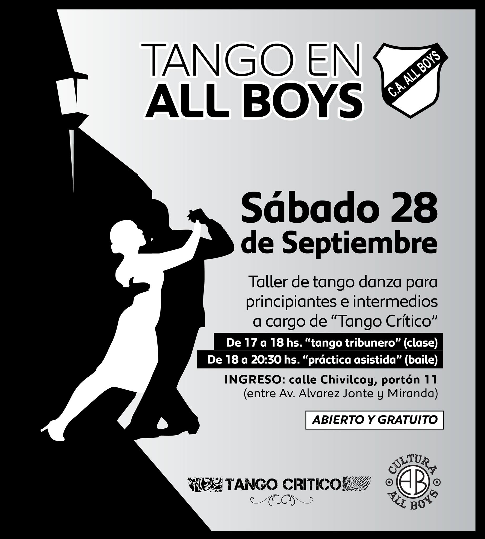 Tango en ALL BOYS