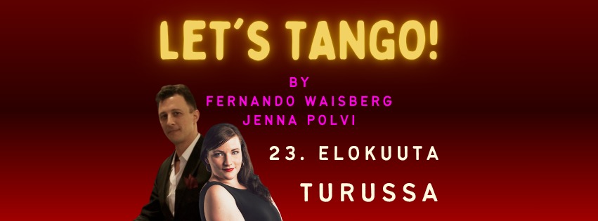 Fernando & Jenna: TangoTyöpaja Turussa 23.8!
