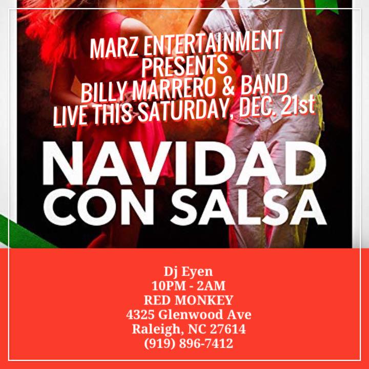 Live Salsa with Billy Marrero & Band