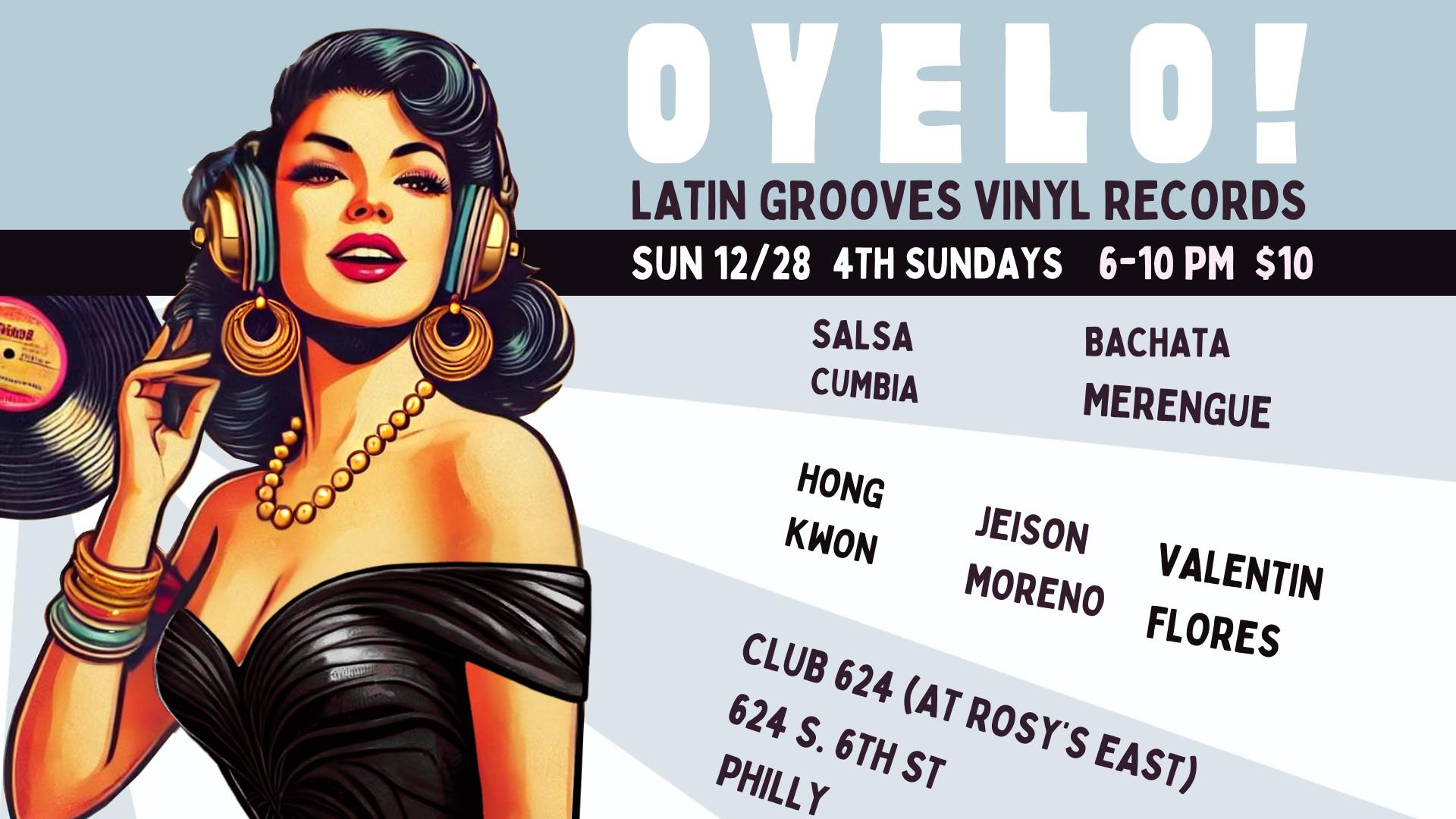 OYELO! December - Holiday Latin Vinyl Grooves